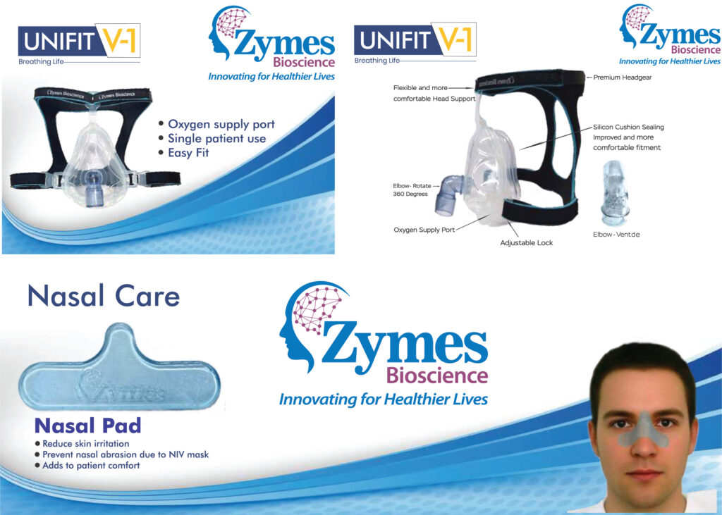 UNIFIT V-1 Full Face Mask With Nasal Pad 1