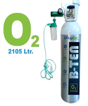 01 Oxygo B-10 Oxygen cylinder $l