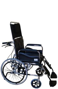 Reclining Wheelchair with Commode