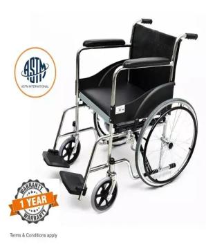 Medemove Wheelchair with Commode Seat Lift
