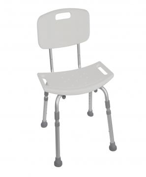 Aluminum Bathing Chair with Back rest $l
